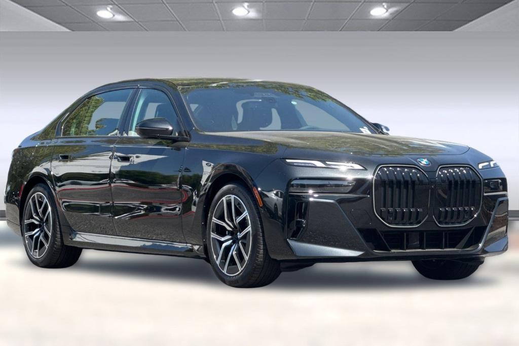 new 2025 BMW 740 car, priced at $107,855