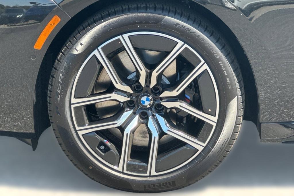 new 2025 BMW 740 car, priced at $107,855