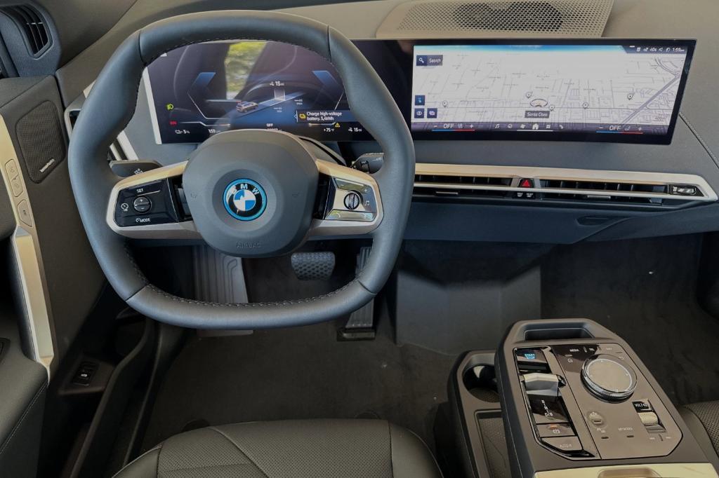 new 2025 BMW iX car, priced at $97,325