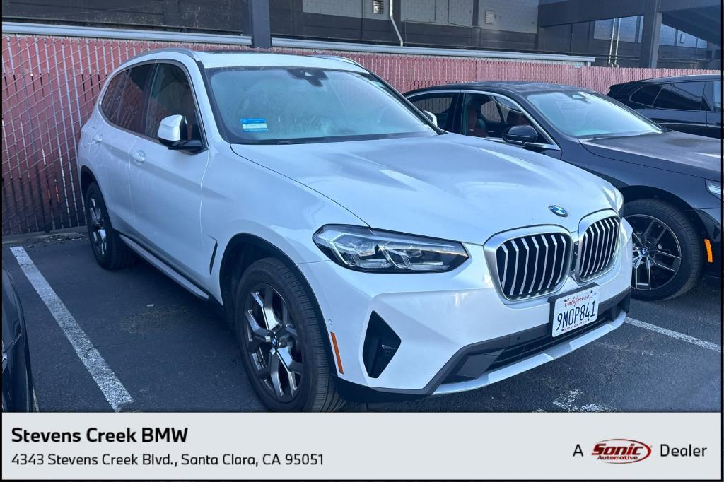 used 2024 BMW X3 car, priced at $55,175