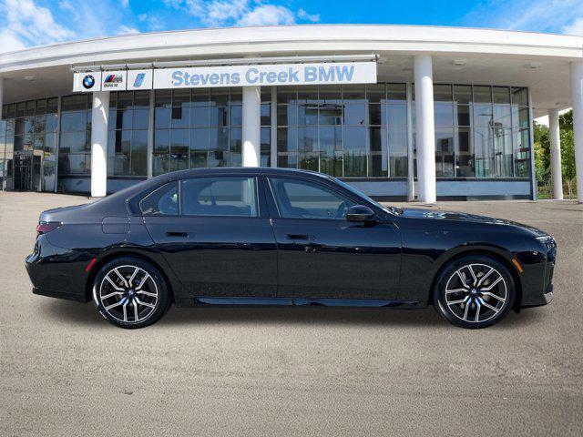 new 2025 BMW 740 car, priced at $107,855