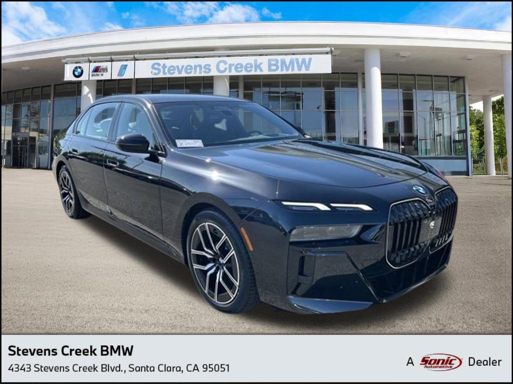 new 2025 BMW 740 car, priced at $107,855