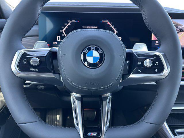 new 2025 BMW 740 car, priced at $107,855