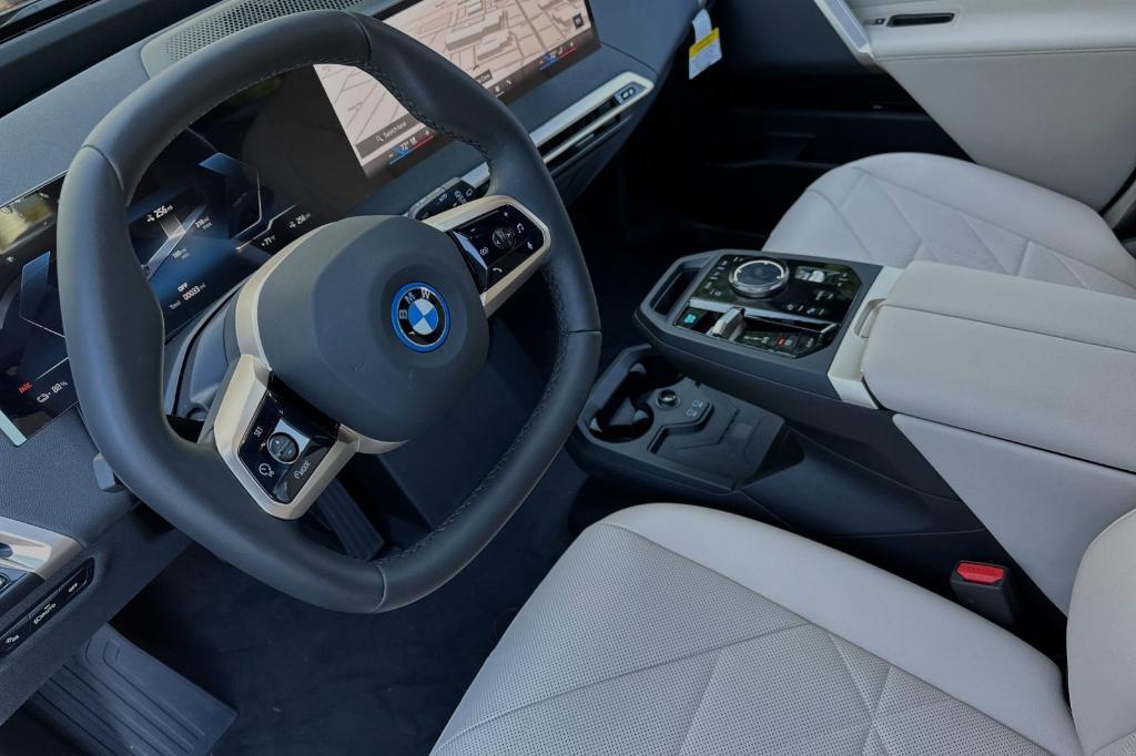 new 2025 BMW iX car, priced at $88,850