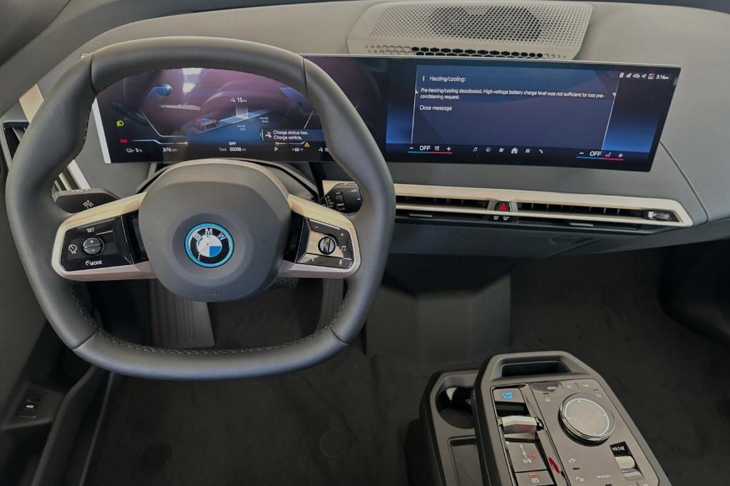 new 2025 BMW iX car, priced at $96,750