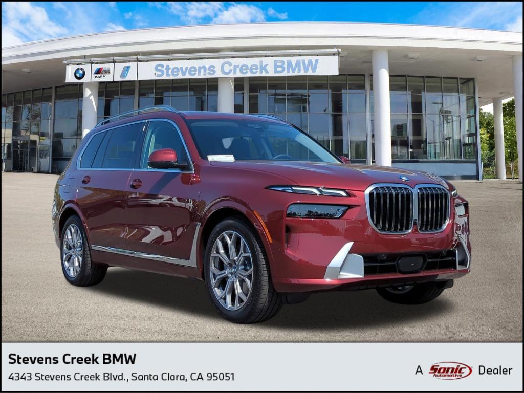 new 2025 BMW X7 car, priced at $92,700