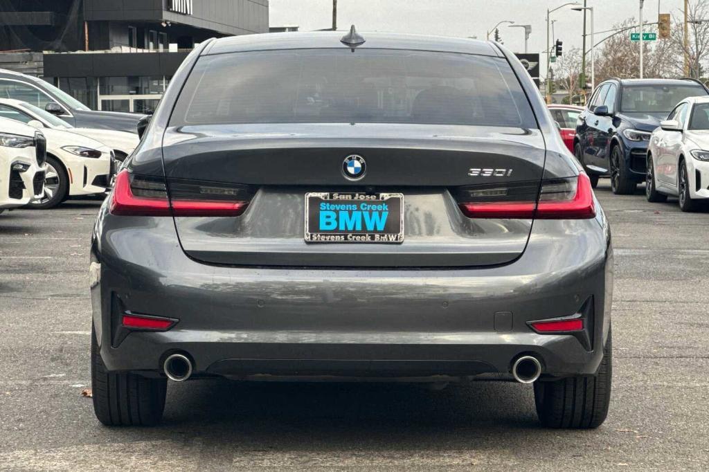 used 2021 BMW 330 car, priced at $27,999