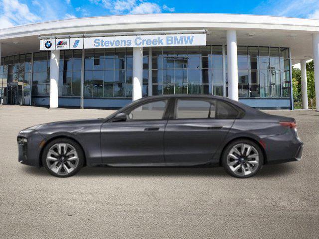 new 2025 BMW 740 car, priced at $107,855