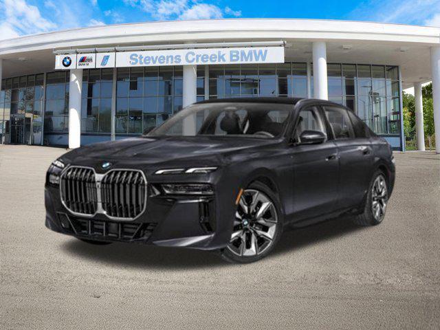 new 2025 BMW 740 car, priced at $107,855