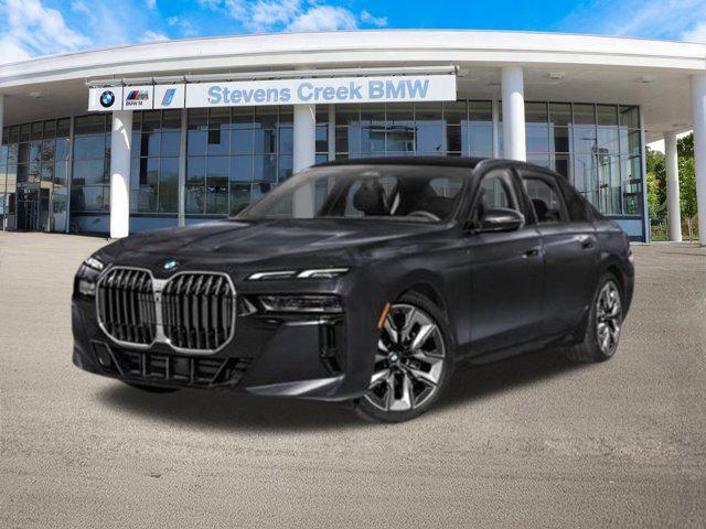 new 2025 BMW 740 car, priced at $107,855