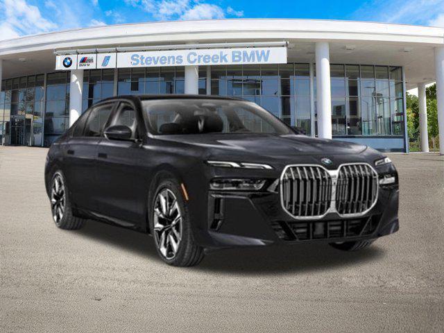 new 2025 BMW 740 car, priced at $107,855