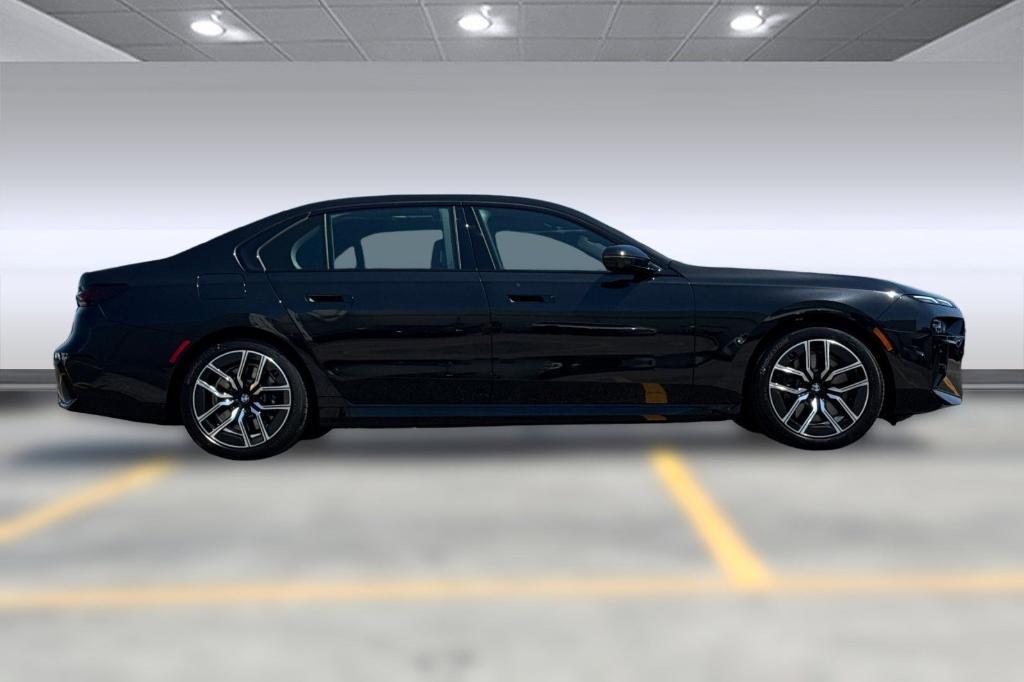 new 2025 BMW 740 car, priced at $107,855