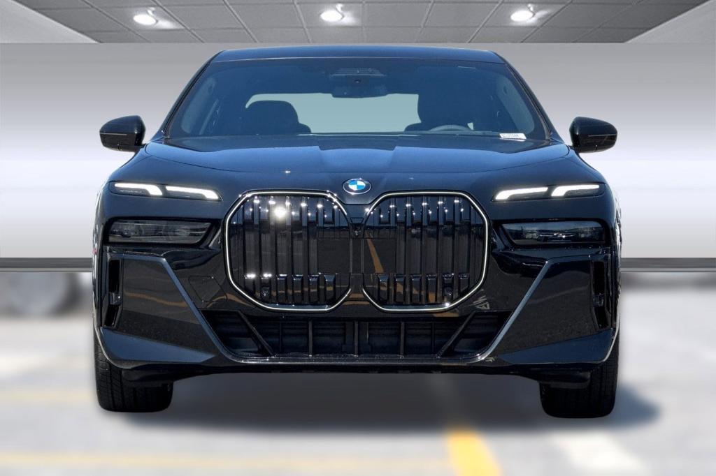 new 2025 BMW 740 car, priced at $107,855