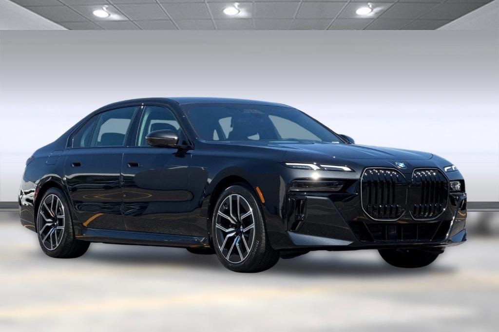new 2025 BMW 740 car, priced at $107,855