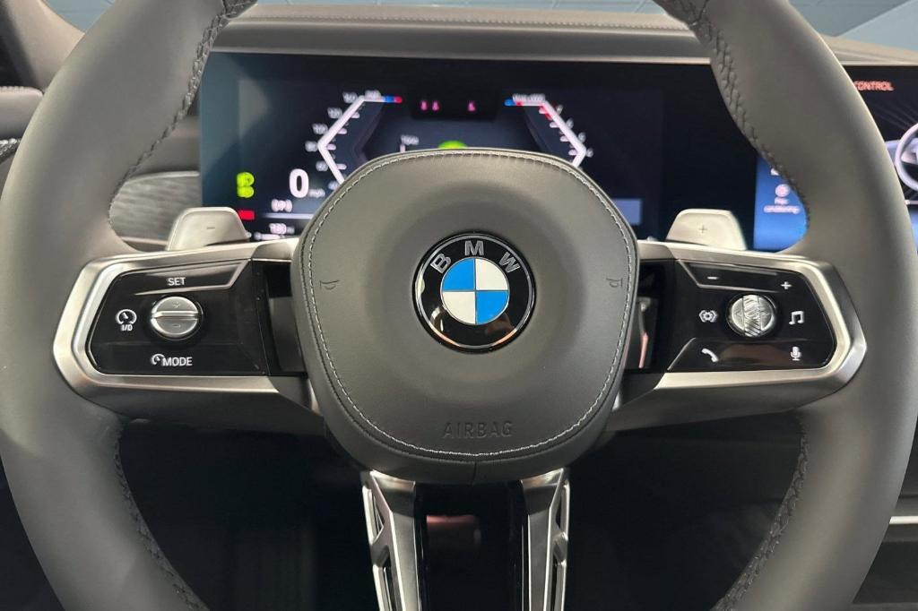 new 2025 BMW 740 car, priced at $107,855