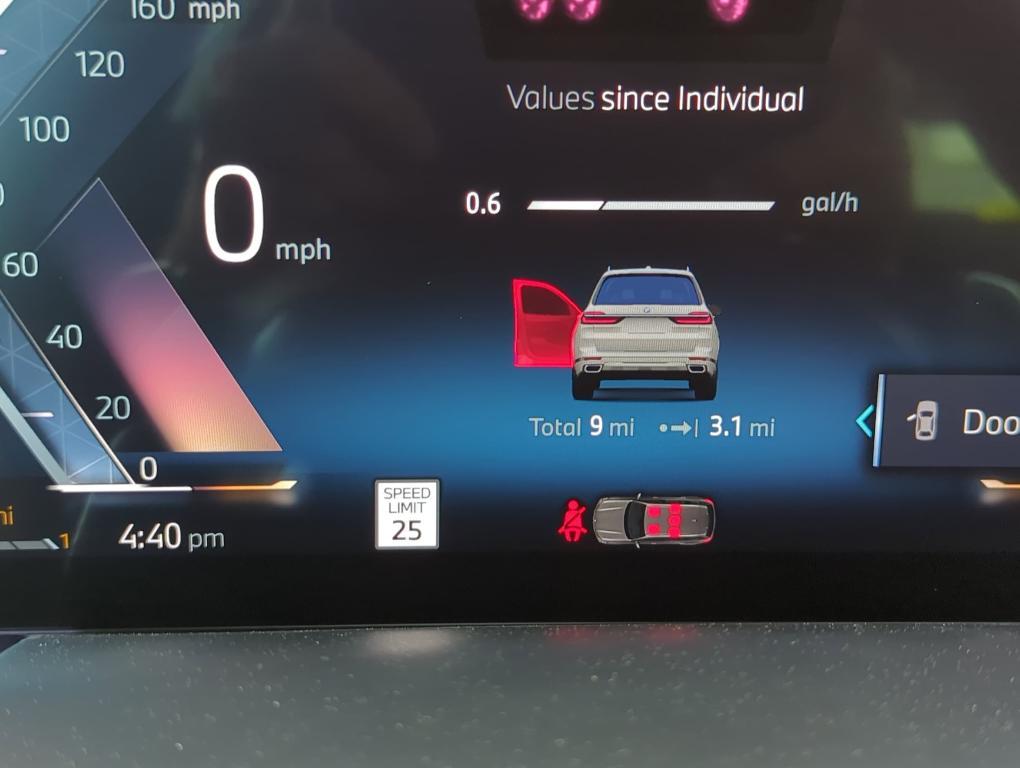 new 2025 BMW X7 car, priced at $92,700