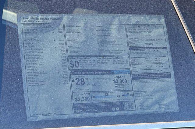 used 2025 BMW X1 car, priced at $42,503