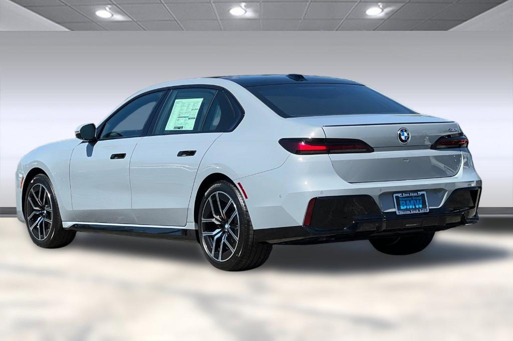 new 2025 BMW 740 car, priced at $107,975