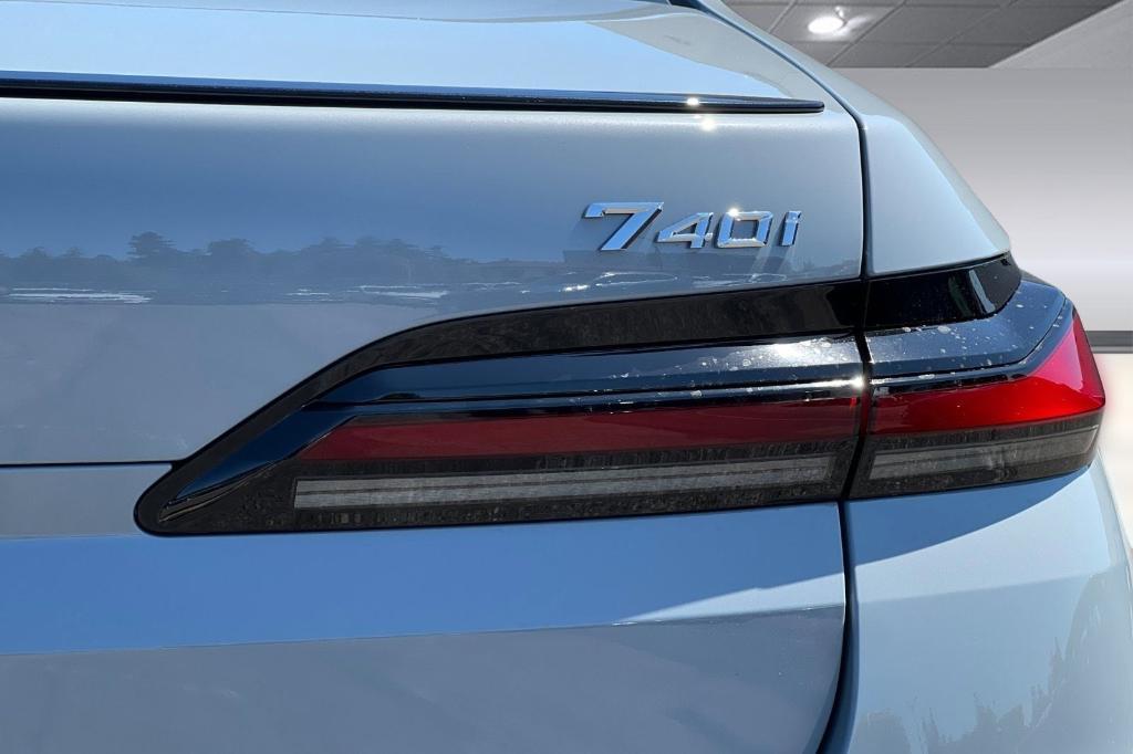 new 2025 BMW 740 car, priced at $107,975