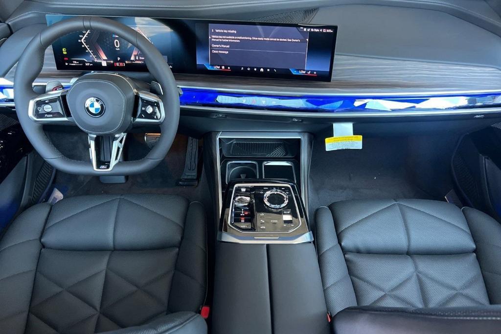new 2025 BMW 740 car, priced at $107,975