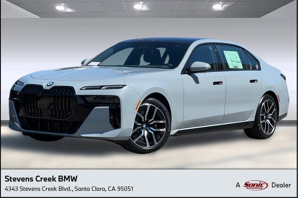 new 2025 BMW 740 car, priced at $107,975