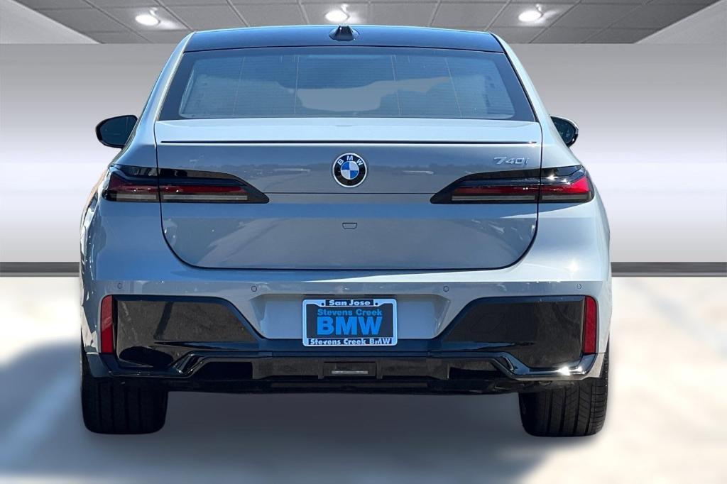 new 2025 BMW 740 car, priced at $107,975