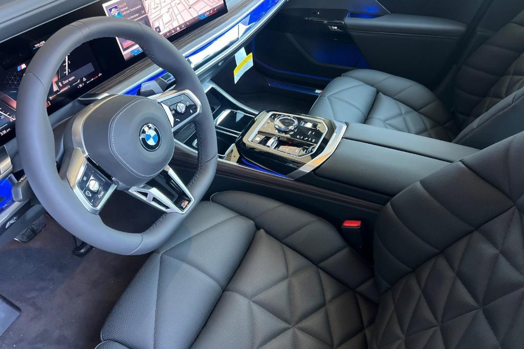 new 2025 BMW 740 car, priced at $107,975
