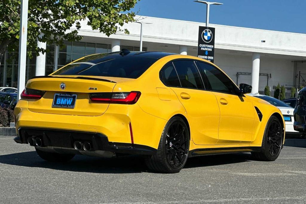 used 2022 BMW M3 car, priced at $73,998