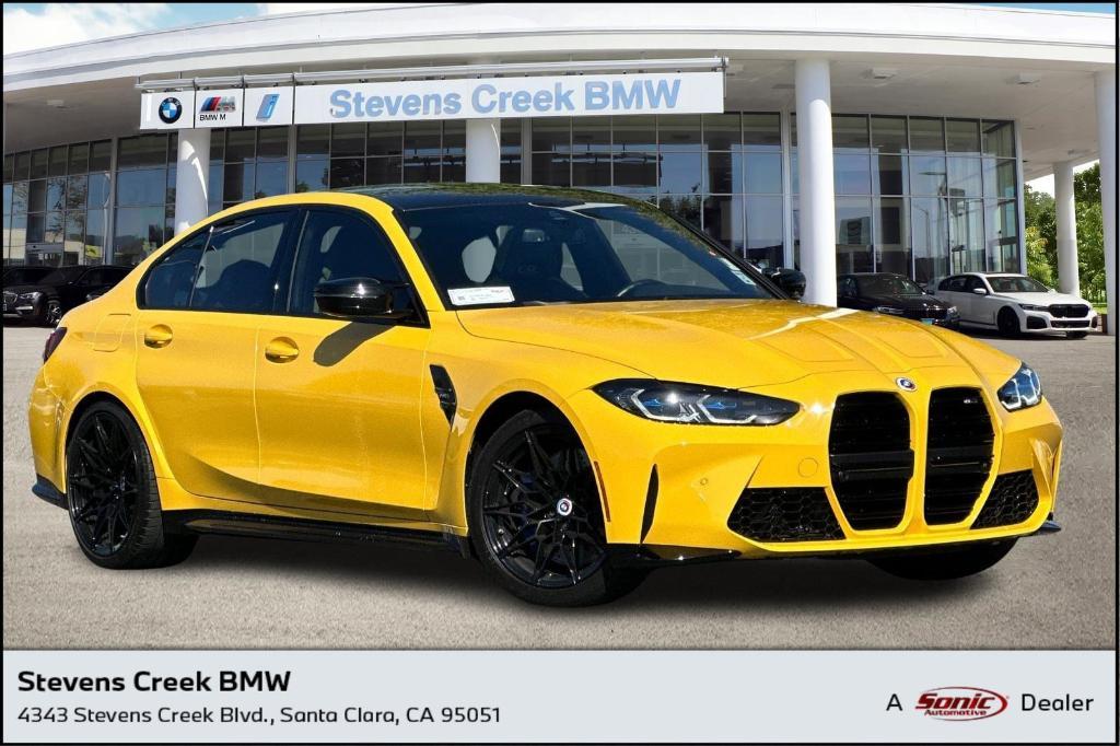 used 2022 BMW M3 car, priced at $73,998