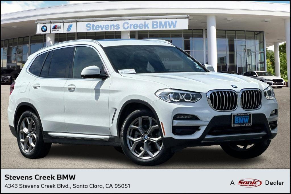 used 2021 BMW X3 car, priced at $33,498
