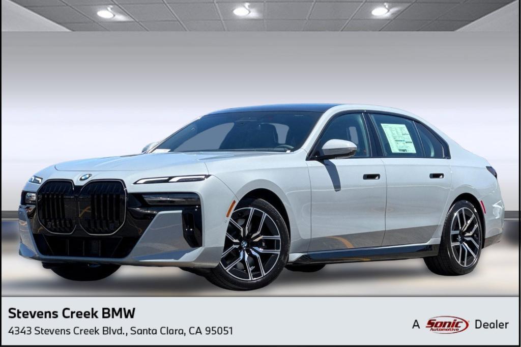 new 2025 BMW 740 car, priced at $107,975