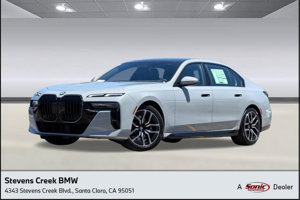 new 2025 BMW 740 car, priced at $107,975