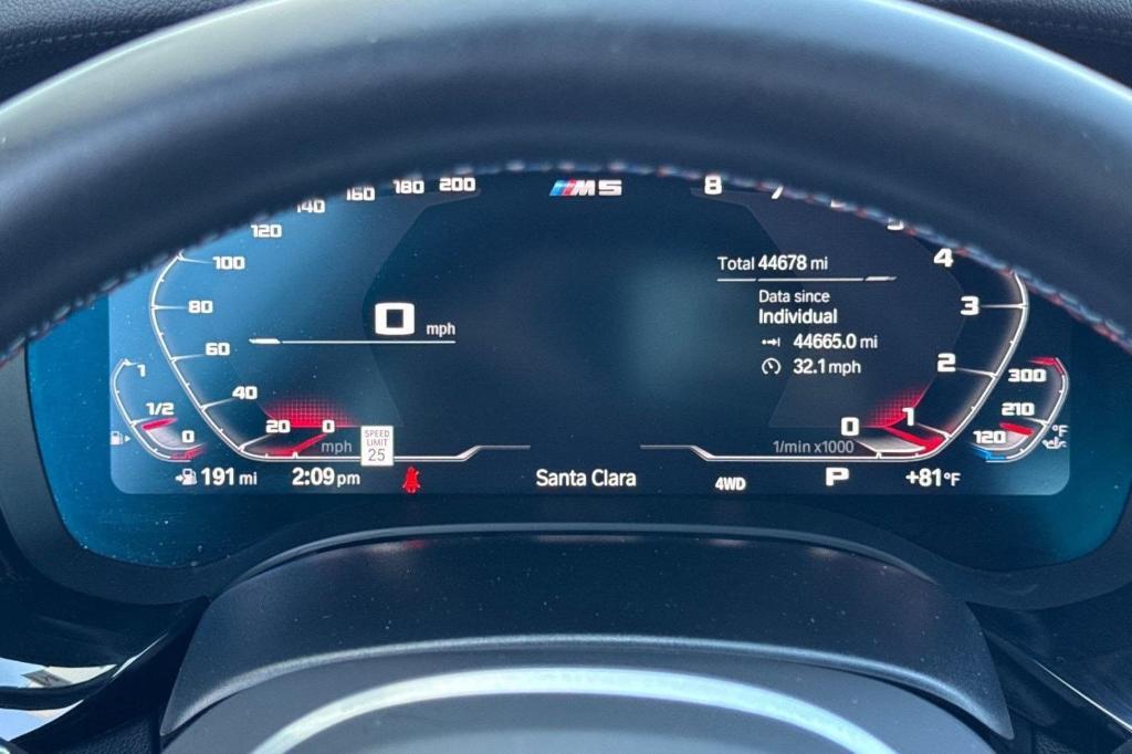 used 2022 BMW M5 car, priced at $69,996