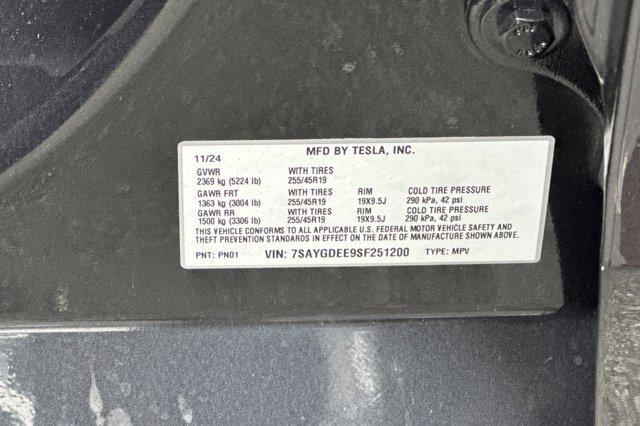 used 2025 Tesla Model Y car, priced at $38,999