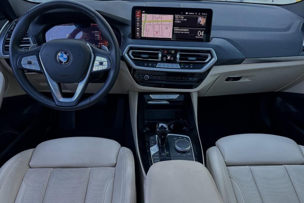 used 2022 BMW X3 car, priced at $33,997