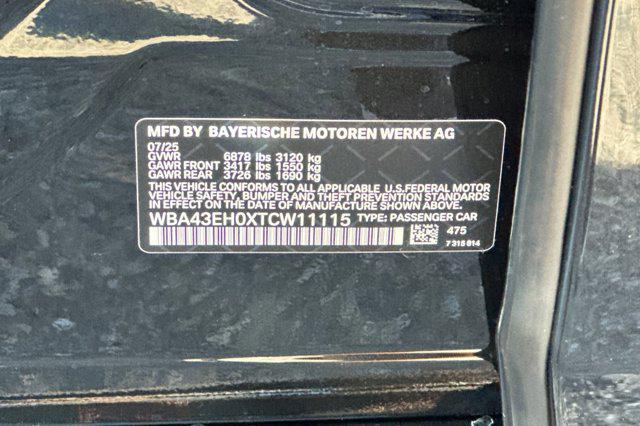 new 2026 BMW 750e car, priced at $132,030