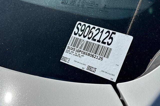 used 2025 BMW X3 car, priced at $48,061