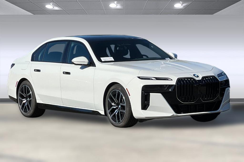 new 2025 BMW 740 car, priced at $107,975