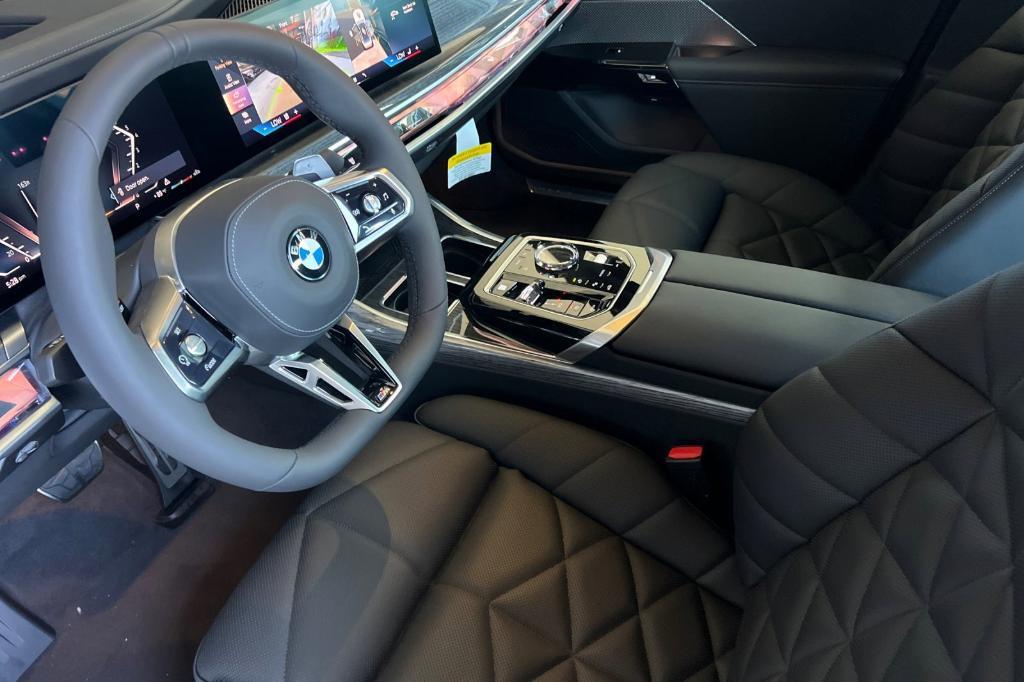 new 2025 BMW 740 car, priced at $107,975