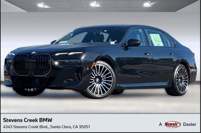 new 2025 BMW 740 car, priced at $115,875