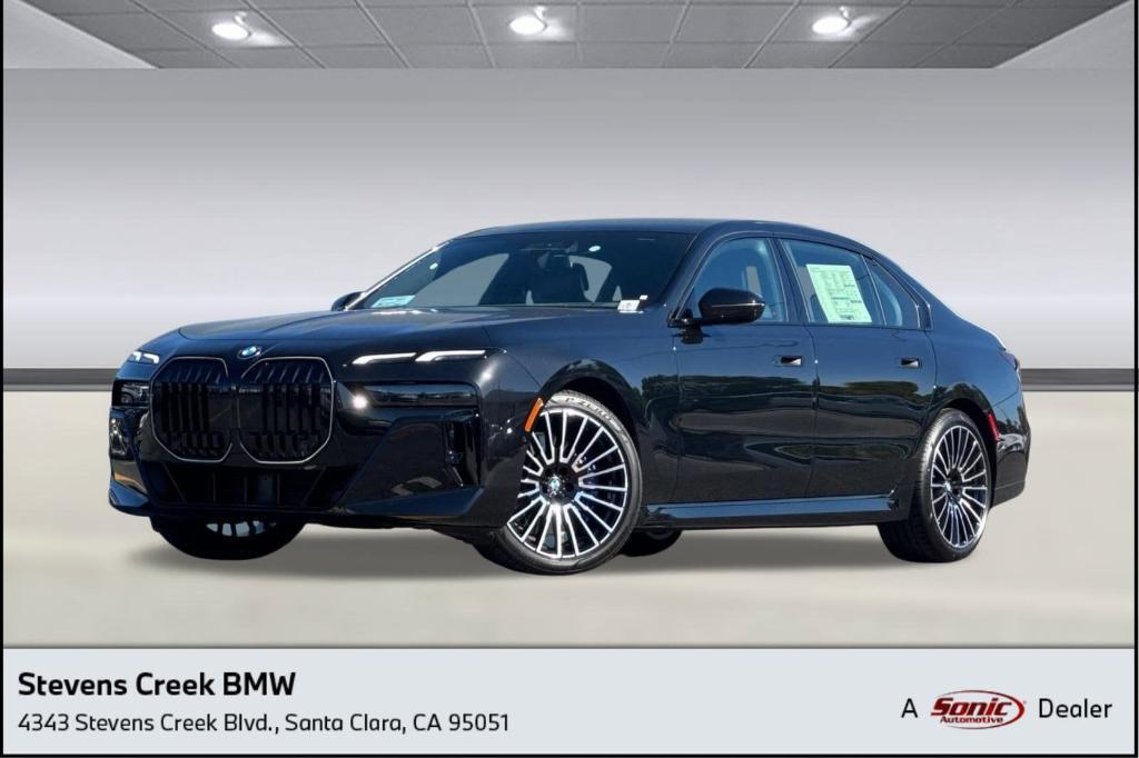 new 2025 BMW 740 car, priced at $115,875