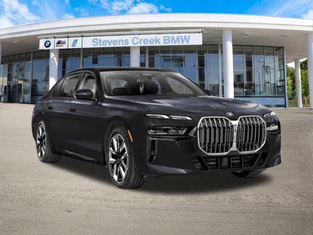 new 2025 BMW 740 car, priced at $107,855
