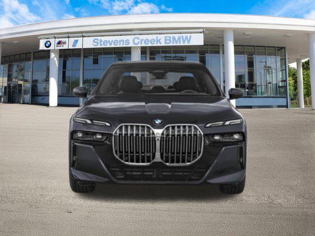 new 2025 BMW 740 car, priced at $107,855