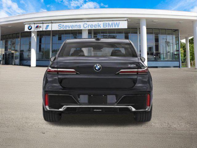 new 2025 BMW 740 car, priced at $107,855