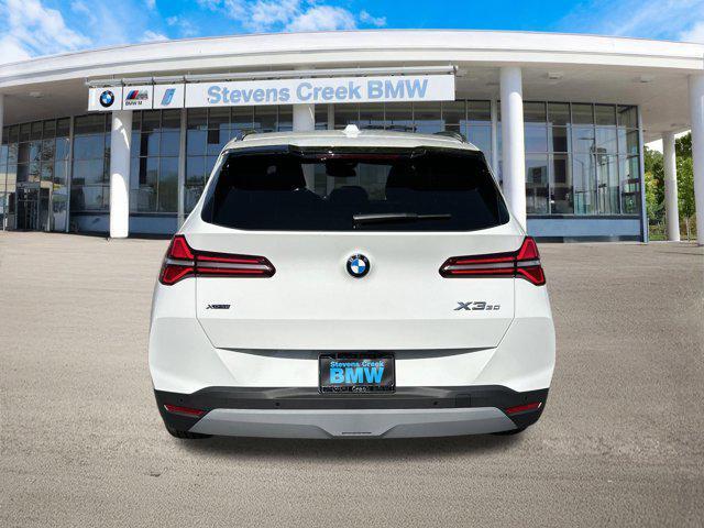 new 2025 BMW X3 car, priced at $52,525
