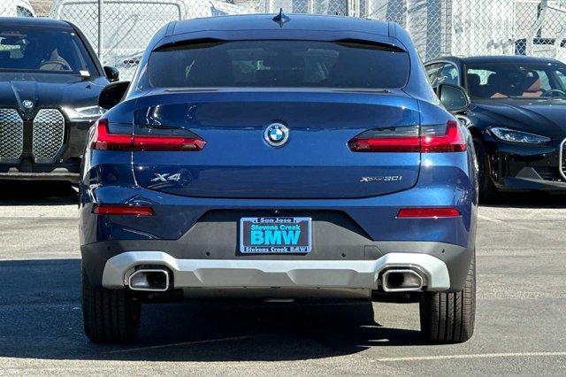 new 2025 BMW X4 car, priced at $59,205