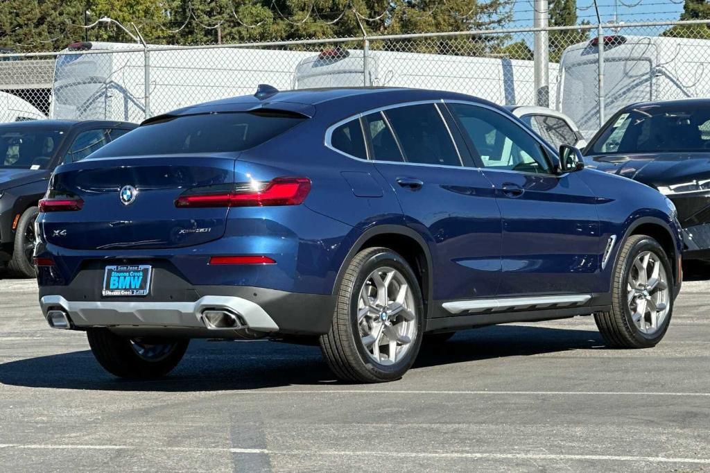 new 2025 BMW X4 car, priced at $59,205