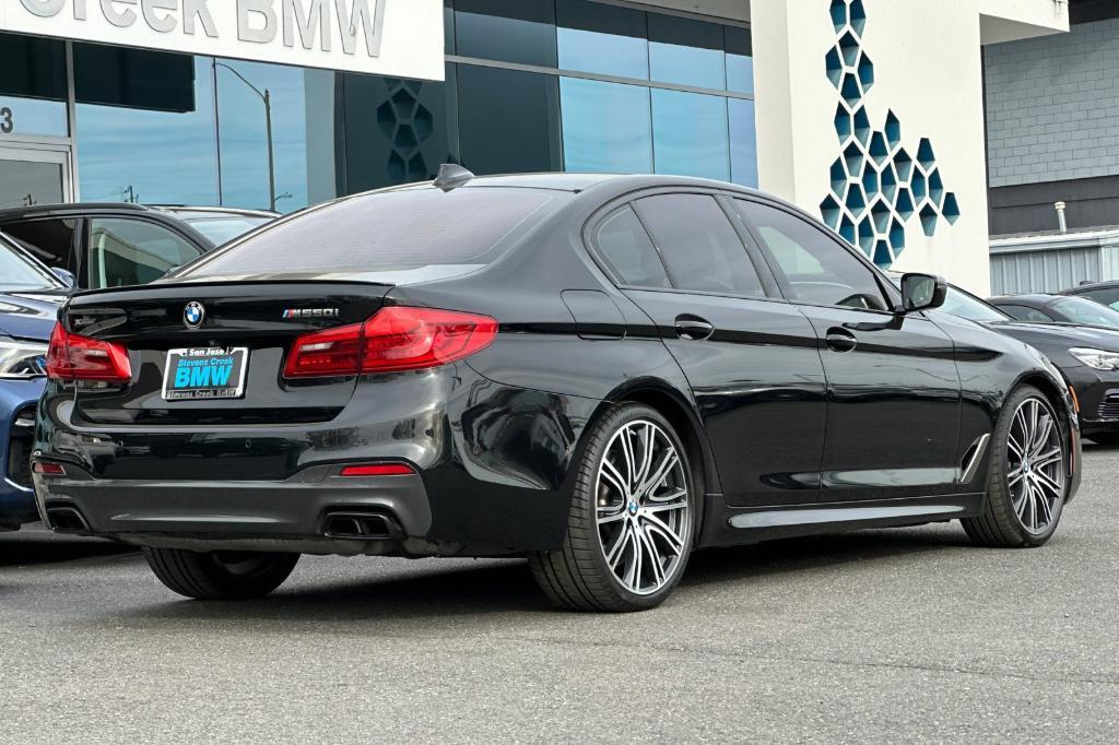 used 2020 BMW M550 car, priced at $36,996