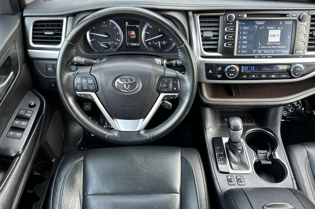 used 2017 Toyota Highlander car, priced at $18,999