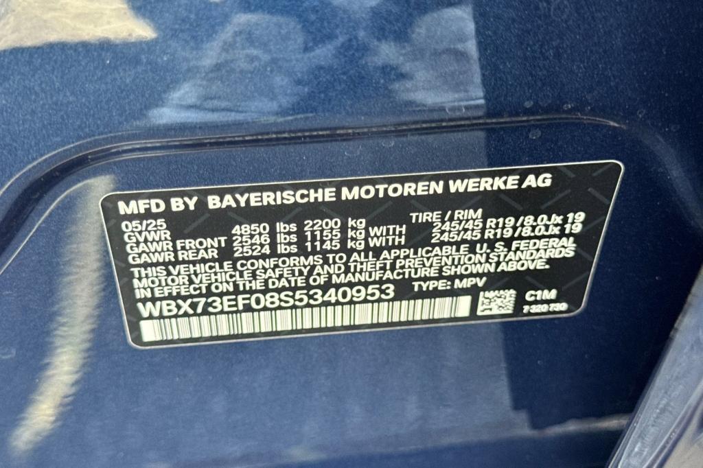 new 2025 BMW X1 car, priced at $46,965